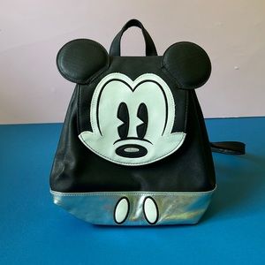 Disney parks Mickey Mouse mini leather backpack